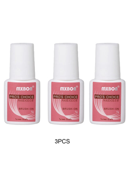 Fast-Dry Nail Glue: Super Bond for Acrylic & Rhinestones