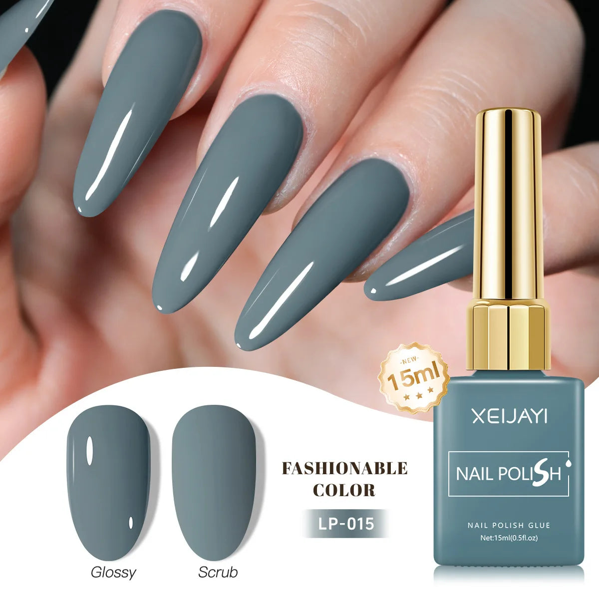 Gel Nail Polish: Nail Varnish Gel 60 Colors - Gloss, Matte, Ice-Clear Finish