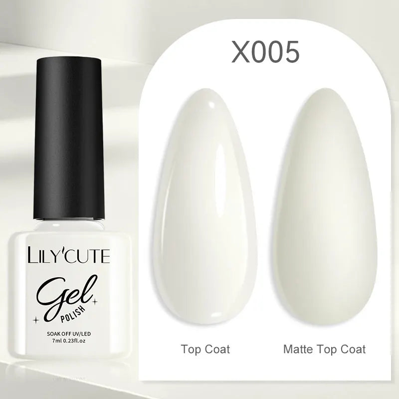LILYCUTE 7ml Thermal Gel Nail Polish 3 Layers Temperature Color Changing Gel Polish Semi Permanent UV Gel For Nail Art Manicure