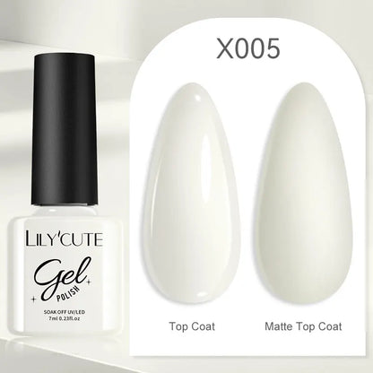 LILYCUTE 7ml Thermal Gel Nail Polish 3 Layers Temperature Color Changing Gel Polish Semi Permanent UV Gel For Nail Art Manicure