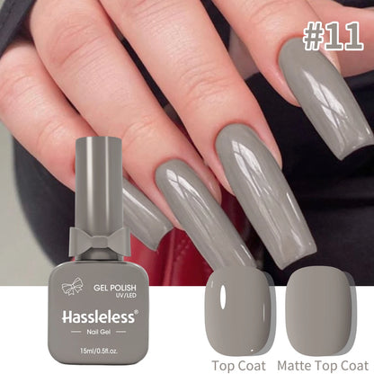 Single-Use 15ml Gel Nail Polish - Easy Home/Salon Manicure