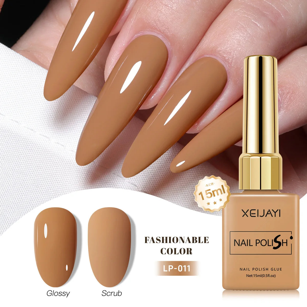 Gel Nail Polish: Nail Varnish Gel 60 Colors - Gloss, Matte, Ice-Clear Finish