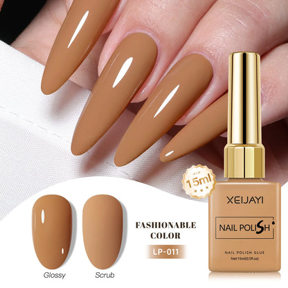Gel Nail Polish: Nail Varnish Gel 60 Colors - Gloss, Matte, Ice-Clear Finish