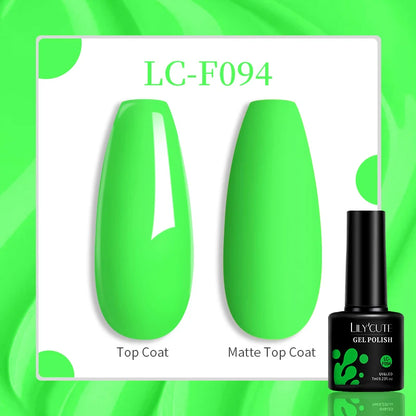 LILYCUTE 8ml Pink Natural Dried Flower Gel Nail Polish Summer Colorful Fairy Series Manicure Painting Soak Off Nail Art UV Gel