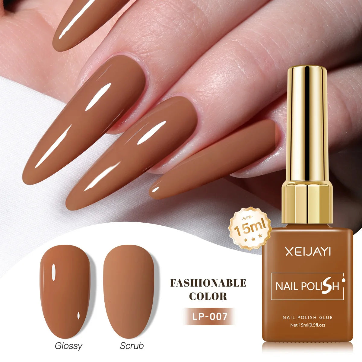 Gel Nail Polish: Nail Varnish Gel 60 Colors - Gloss, Matte, Ice-Clear Finish