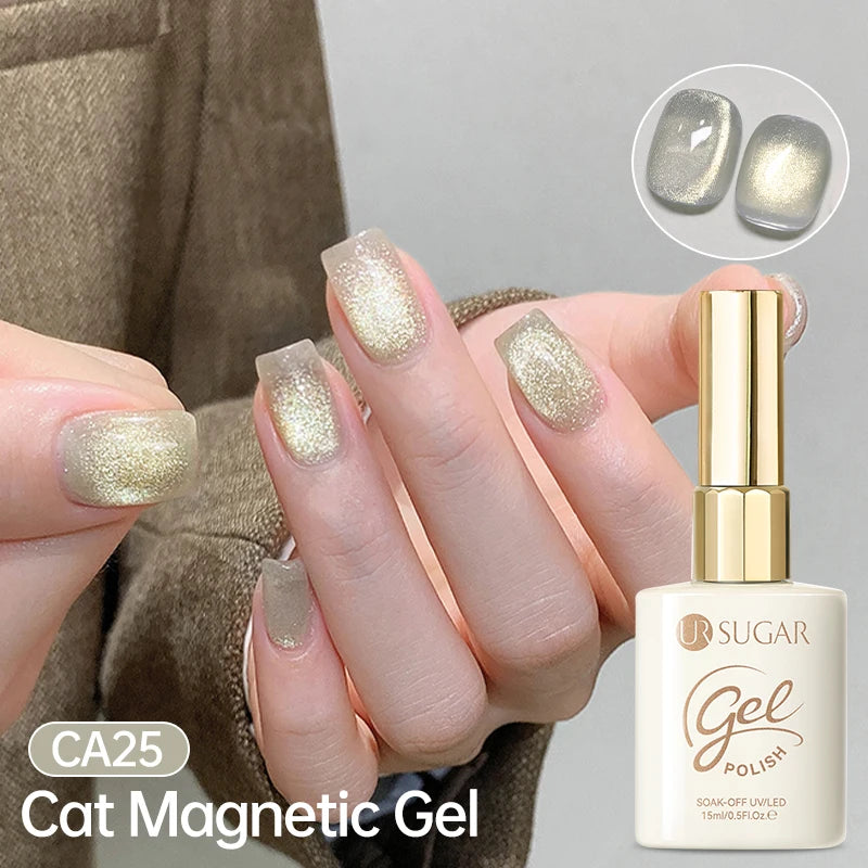 Cat Magnetic Gel Nail Polish - 30 Colors UV/LED Soak Off
