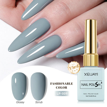 Gel Nail Polish: Nail Varnish Gel 60 Colors - Gloss, Matte, Ice-Clear Finish