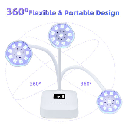LED Nail Lamp - Portable USB UV Fast Gel Polish Dryer
