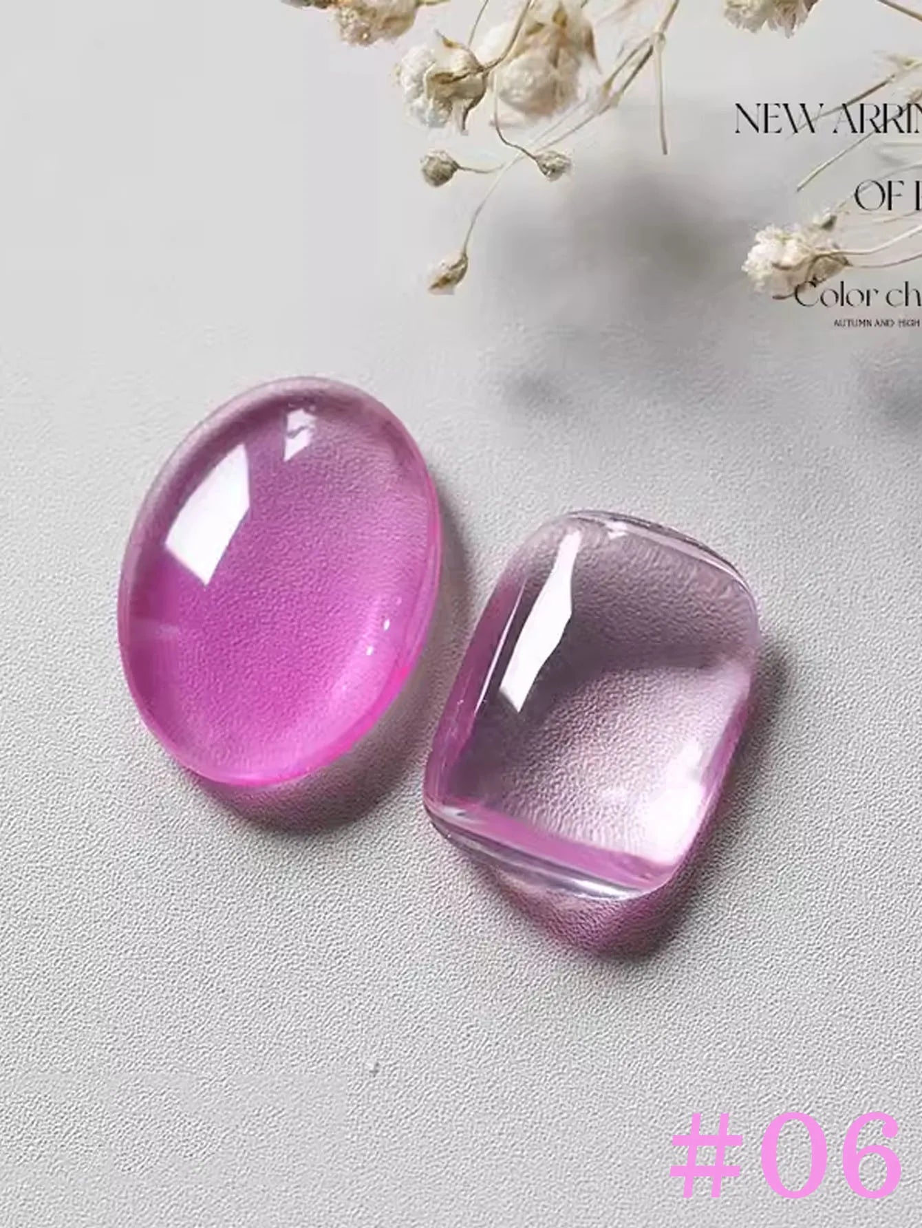 MIANEL Gel Nail Polish 12ML - Candy Glass Finish, 1-10pcs
