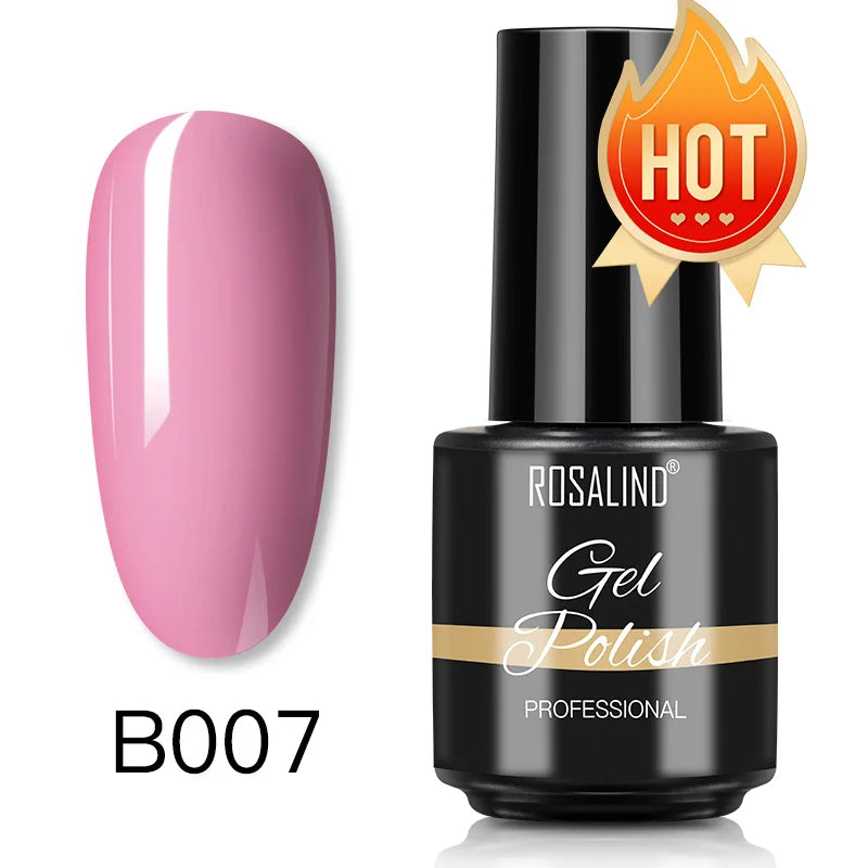 ROSALIND gel nail polish colors For Nail Art Soak Off Semi-permanent UV LED en gel temperature nail polish Christmas nail