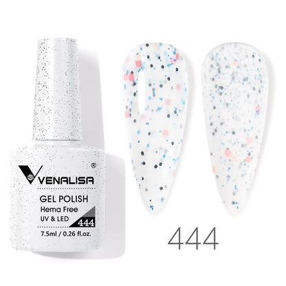 Venalisa VIP4 7.5ml Gel Nail Polish Hema Free Full Coverage Beautiful Semi Permanent Soak Off UV LED Gel Nail Polish Gel Lacquer