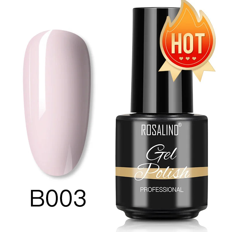 ROSALIND gel nail polish colors For Nail Art Soak Off Semi-permanent UV LED en gel temperature nail polish Christmas nail