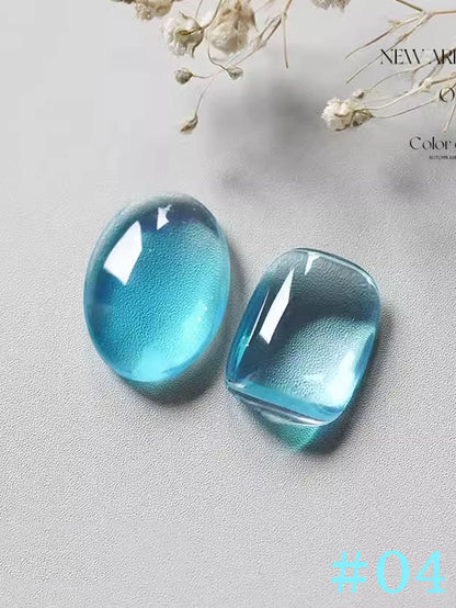 MIANEL Gel Nail Polish 12ML - Candy Glass Finish, 1-10pcs