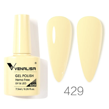 Venalisa VIP4 7.5ml Gel Nail Polish Hema Free Full Coverage Beautiful Semi Permanent Soak Off UV LED Gel Nail Polish Gel Lacquer