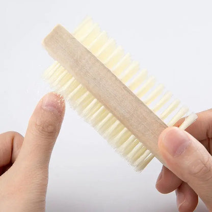 Nail Brush Double-Sided Cleaner for Manicure & Pedicure