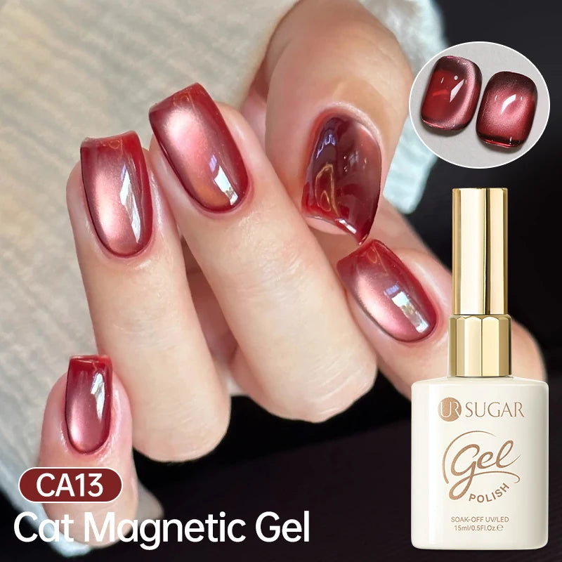 Cat Magnetic Gel Nail Polish - 30 Colors UV/LED Soak Off