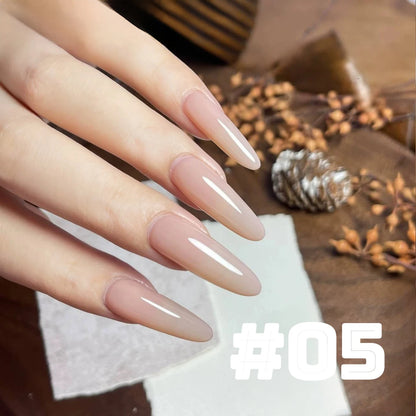 MIANEL Gel Nail Polish 12ML - Candy Glass Finish, 1-10pcs