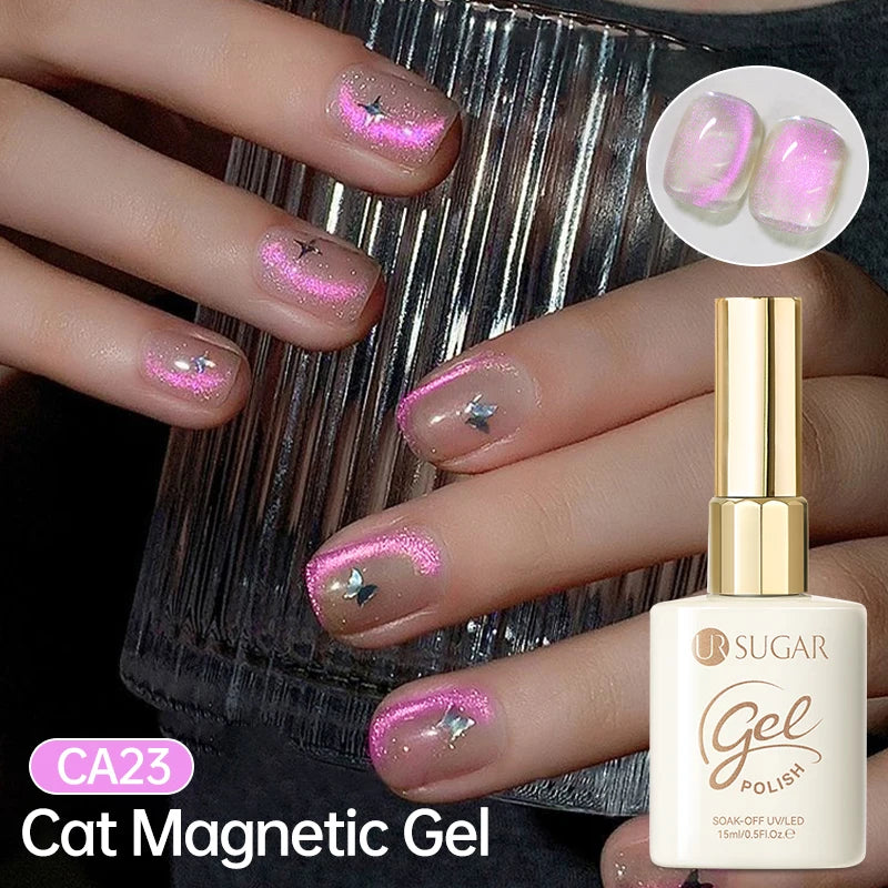 Cat Magnetic Gel Nail Polish - 30 Colors UV/LED Soak Off