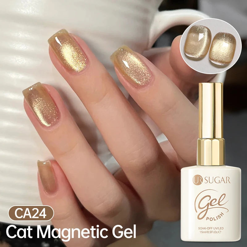 Cat Magnetic Gel Nail Polish - 30 Colors UV/LED Soak Off