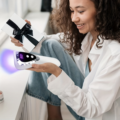 UV LED Nail Lamp - Quick Dry, USB Rechargeable Mini Dryer