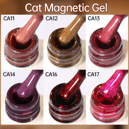 Cat Magnetic Gel Nail Polish - 30 Colors UV/LED Soak Off