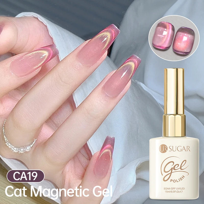Cat Magnetic Gel Nail Polish - 30 Colors UV/LED Soak Off