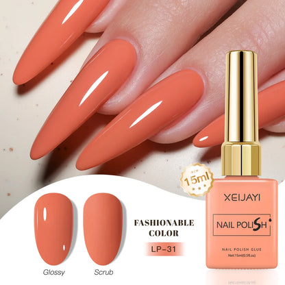 Gel Nail Polish: Nail Varnish Gel 60 Colors - Gloss, Matte, Ice-Clear Finish