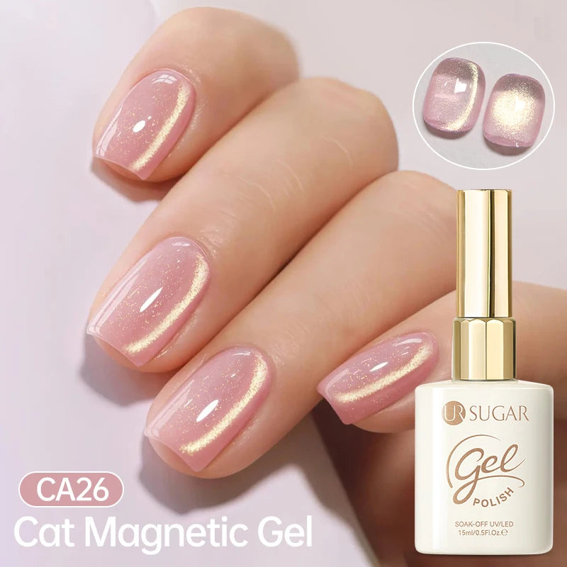 Cat Magnetic Gel Nail Polish - 30 Colors UV/LED Soak Off