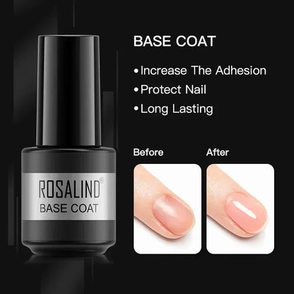 ROSALIND gel nail polish colors For Nail Art Soak Off Semi-permanent UV LED en gel temperature nail polish Christmas nail