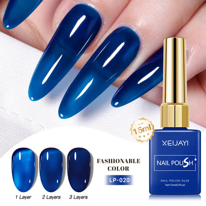 Gel Nail Polish: Nail Varnish Gel 60 Colors - Gloss, Matte, Ice-Clear Finish