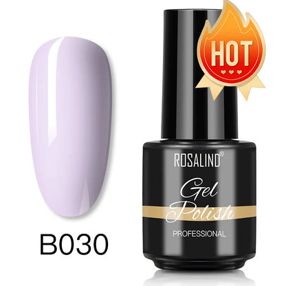 ROSALIND gel nail polish colors For Nail Art Soak Off Semi-permanent UV LED en gel temperature nail polish Christmas nail