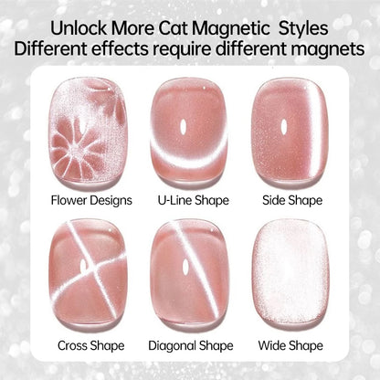 Cat Magnetic Gel Nail Polish - 30 Colors UV/LED Soak Off
