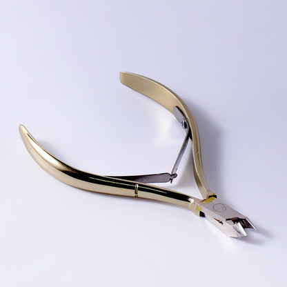 Stainless Steel Cuticle Nipper - Pro Nail & Toenail Trimmer