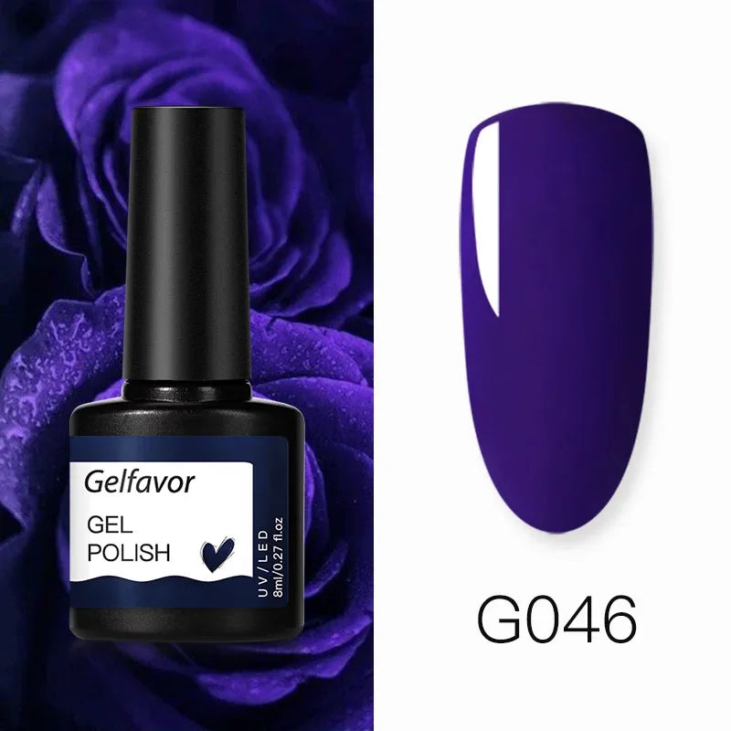 ROSALIND gel nail polish colors For Nail Art Soak Off Semi-permanent UV LED en gel temperature nail polish Christmas nail