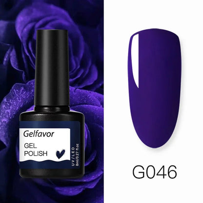 ROSALIND gel nail polish colors For Nail Art Soak Off Semi-permanent UV LED en gel temperature nail polish Christmas nail