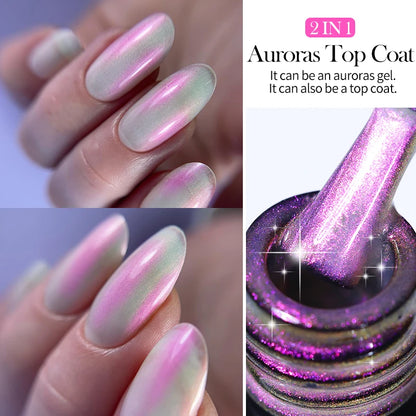 LILYCUTE 7ml Thermal Gel Nail Polish 3 Layers Temperature Color Changing Gel Polish Semi Permanent UV Gel For Nail Art Manicure