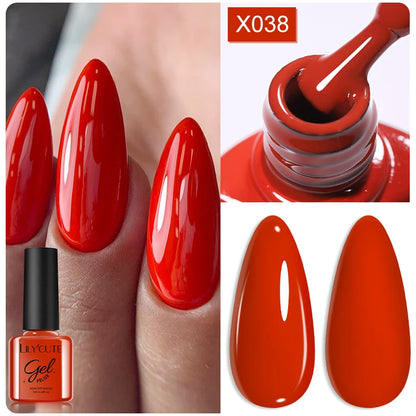 LILYCUTE 7ml Thermal Gel Nail Polish 3 Layers Temperature Color Changing Gel Polish Semi Permanent UV Gel For Nail Art Manicure