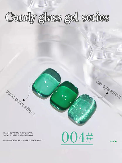 MIANEL Gel Nail Polish 12ML - Candy Glass Finish, 1-10pcs