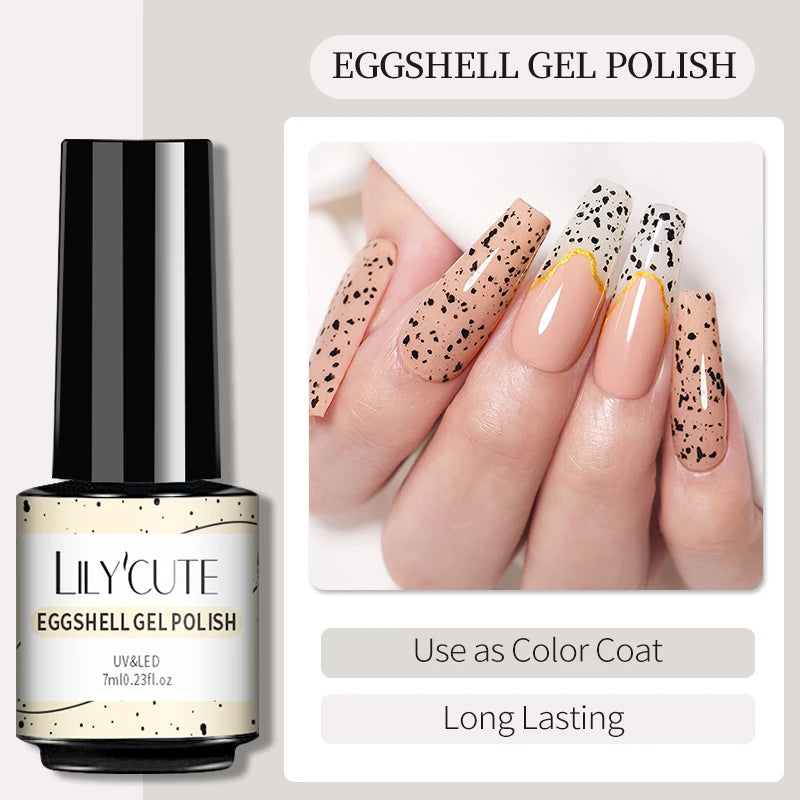 LILYCUTE 8ml Pink Natural Dried Flower Gel Nail Polish Summer Colorful Fairy Series Manicure Painting Soak Off Nail Art UV Gel
