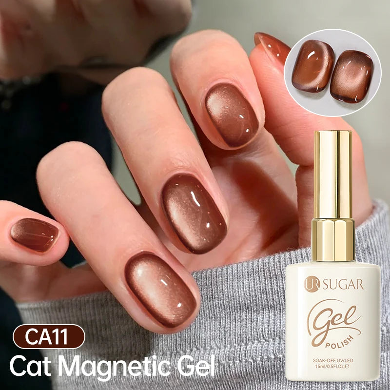 Cat Magnetic Gel Nail Polish - 30 Colors UV/LED Soak Off