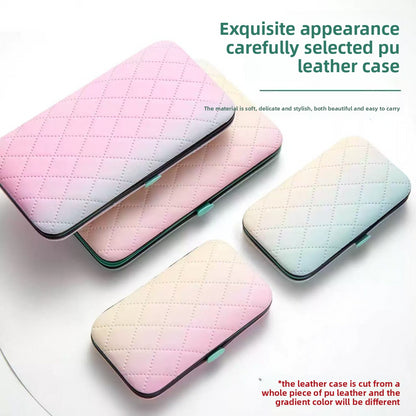 Manicure Kit: Colorful Stainless Steel - 30pcs Grooming Set