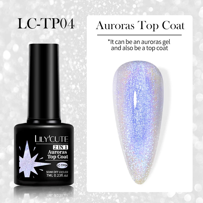 LILYCUTE 7ml Thermal Gel Nail Polish 3 Layers Temperature Color Changing Gel Polish Semi Permanent UV Gel For Nail Art Manicure