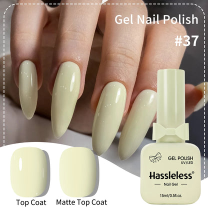 Single-Use 15ml Gel Nail Polish - Easy Home/Salon Manicure