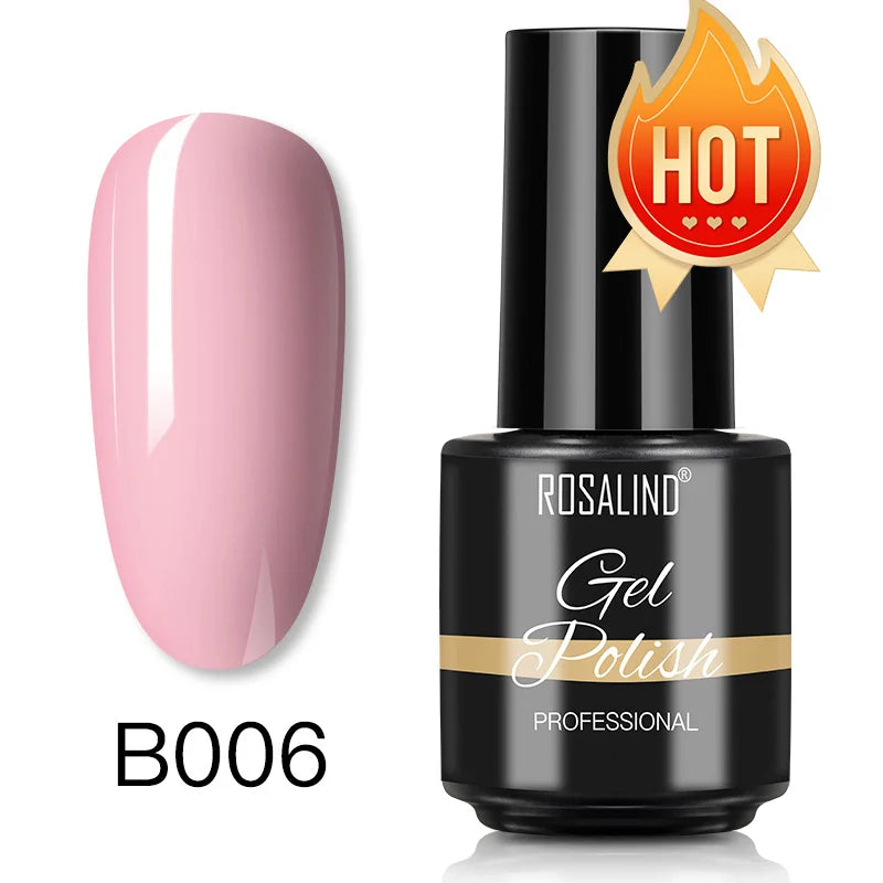 ROSALIND gel nail polish colors For Nail Art Soak Off Semi-permanent UV LED en gel temperature nail polish Christmas nail