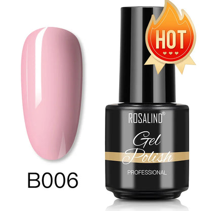 ROSALIND gel nail polish colors For Nail Art Soak Off Semi-permanent UV LED en gel temperature nail polish Christmas nail