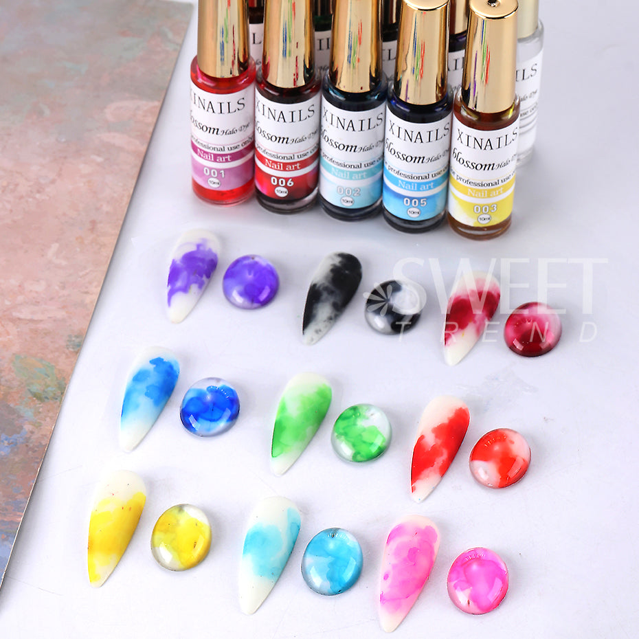 Gel Nail Polish: Blooming Nail Gel - Marble Watercolor Ink 10ml