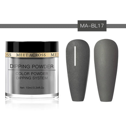 Glitter Nail Dipping Powder - Pink, No Lamp, 5/10g