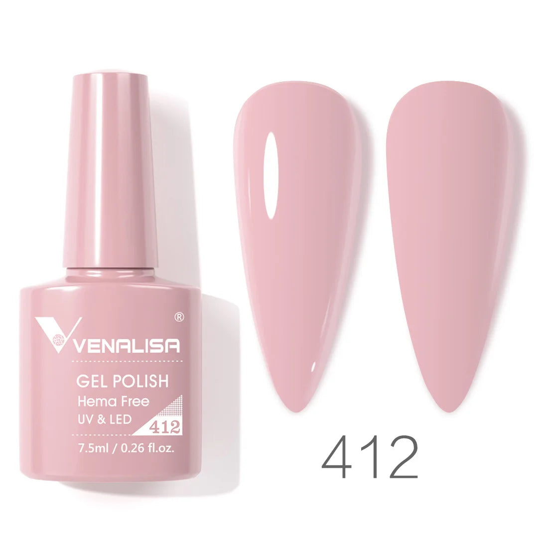 Venalisa VIP4 7.5ml Gel Nail Polish Hema Free Full Coverage Beautiful Semi Permanent Soak Off UV LED Gel Nail Polish Gel Lacquer