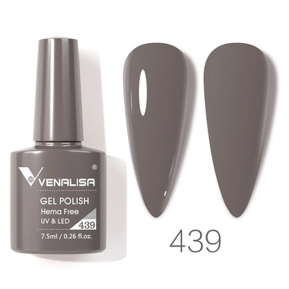 Venalisa VIP4 7.5ml Gel Nail Polish Hema Free Full Coverage Beautiful Semi Permanent Soak Off UV LED Gel Nail Polish Gel Lacquer