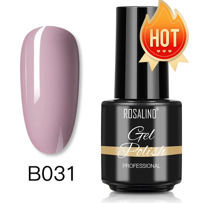 ROSALIND gel nail polish colors For Nail Art Soak Off Semi-permanent UV LED en gel temperature nail polish Christmas nail